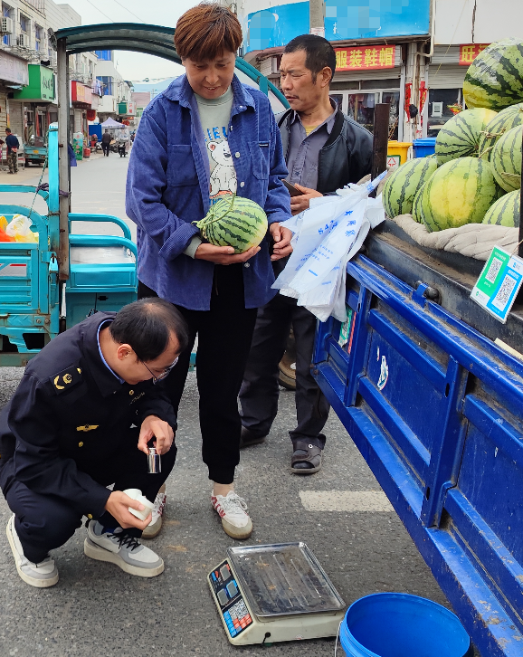 安徽省巢湖市市场监管局夏阁所积极开展计量器具专项检查米乐 M6(图1)